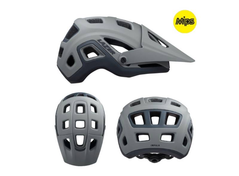 Casco Lazer Impala Mips Gris