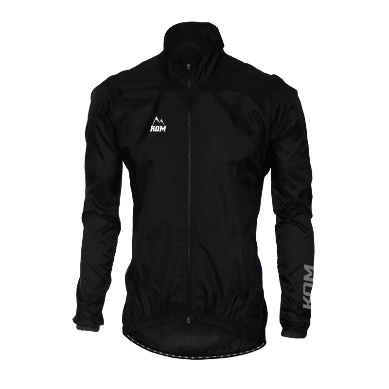 Chaqueta KOM Cortaviento La Vuelta Negro