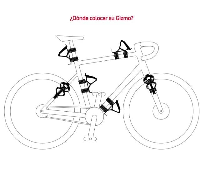 Abrazadera Zefal Gizmo Universal Para Porta Bidon