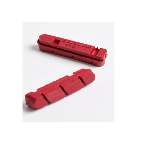 Taco de Freno Baradine Ruta Reemplazo para Aros de Aluminio 453c Rojo