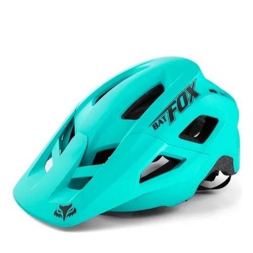 Casco Bat Fox Celeste
