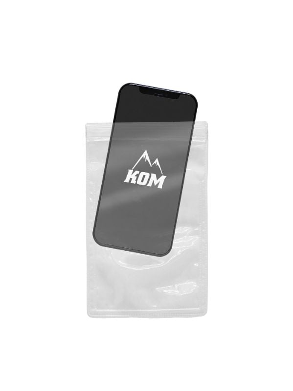 Estuche Impermeable Celular Cierre Ziploc Ciclismo Running Transparente