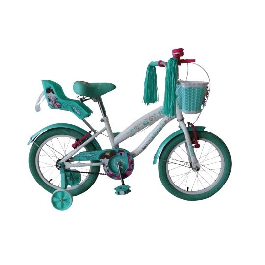 Bicicleta 16 Profit Princess Palace Blanco Verde
