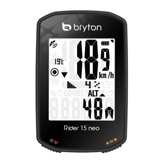 Ciclo Computador Bryton Rider 15 Neo