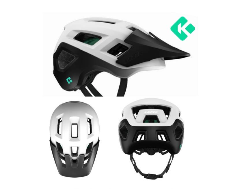 Casco Lazer Coyote KinetiCore Blanco