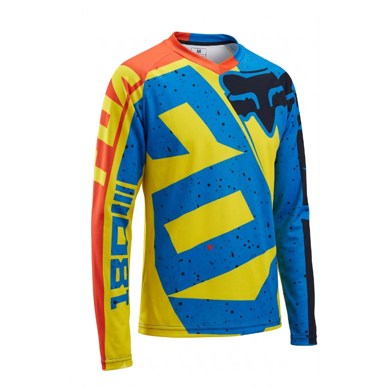 Jersey Fox Azul Amarillo