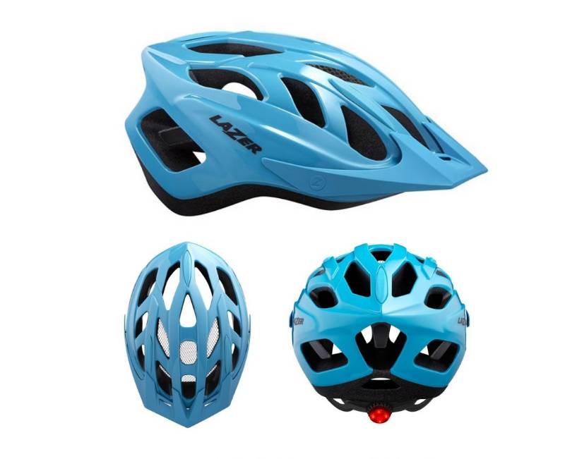 Casco Lazer J1 Azul Talla Unica (52-56cm)