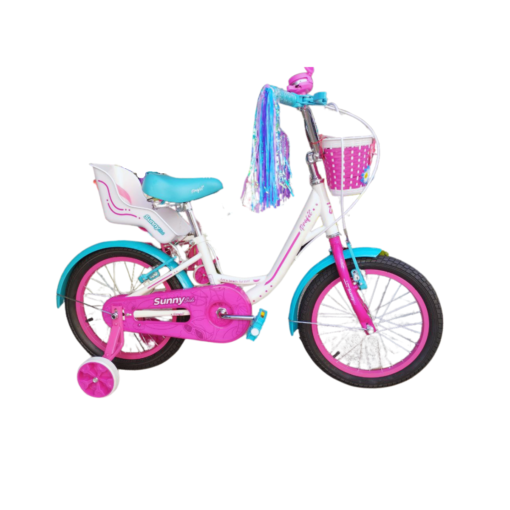 Bicicleta 16 Profit Sunny Side Blanco Rosado Azul