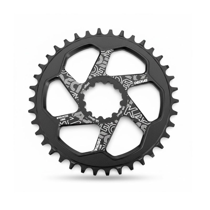 Mono Plato 38T Deckas Anclaje Sram Redondo 3mm Offset