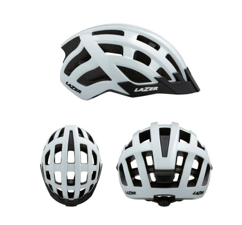 Casco Lazer Compact Blanco