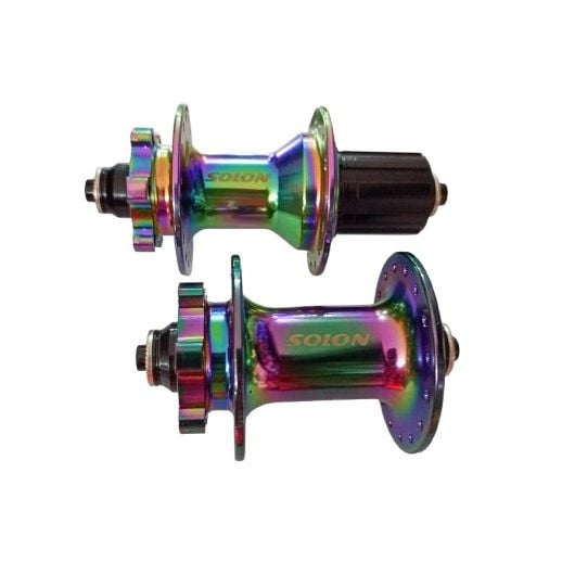 Manzana 32H Solon (Par) Tornasol 6 Tornillos Con Convertidor Eje Pasante