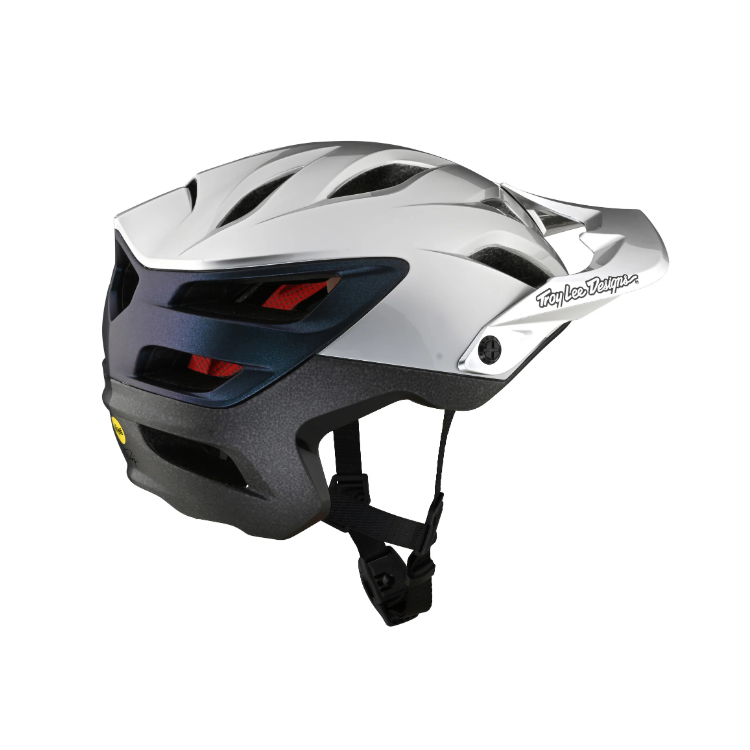 Casco Troy Lee A3 Mips Uno Silver Electro