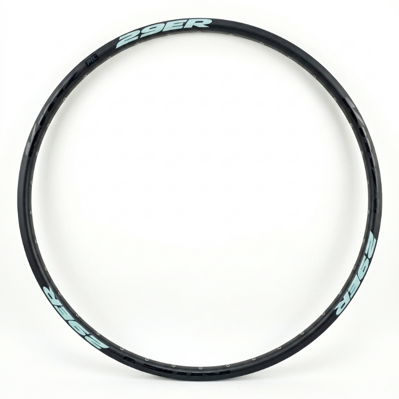 Aro 29 32H KMZ Doble Pared Con Refuerzo Eyelets Negro