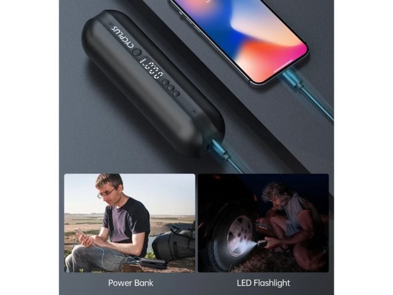 Inflador Compresor Cycplus Electrico Max 150psi Mod A2