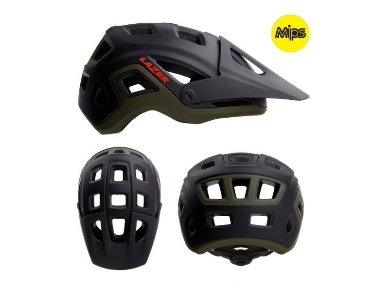 Casco Lazer Impala Mips Azul/Verde