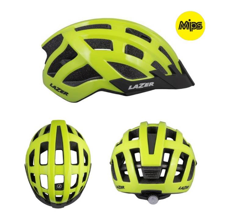 Casco Lazer Compact Mips Amarillo