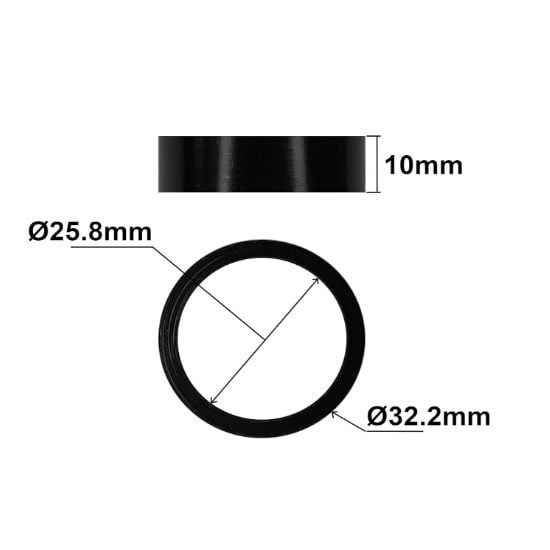 Espaciador de Potencia 10mm