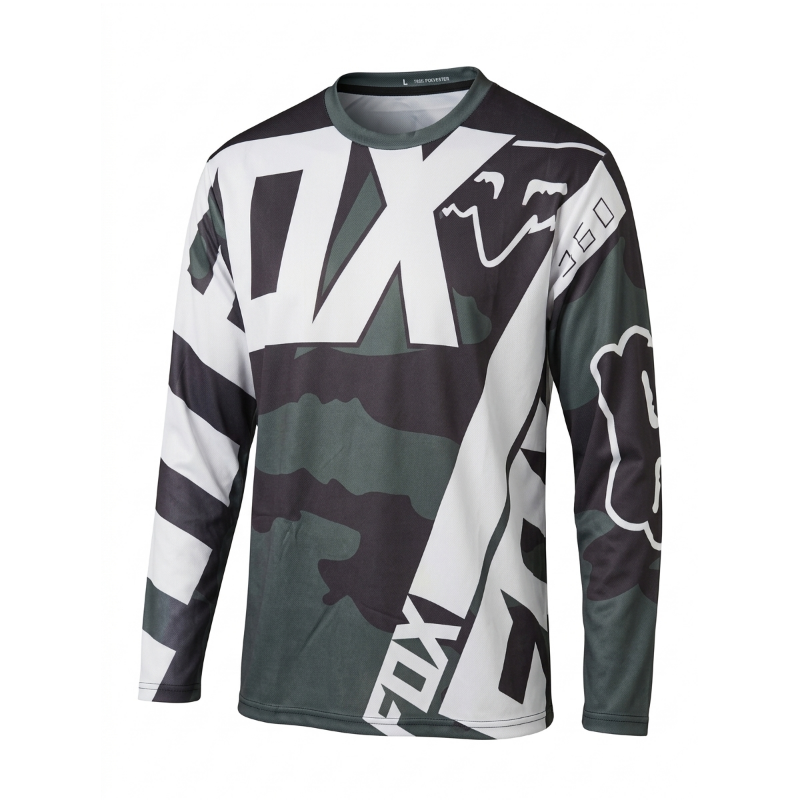 Jersey Fox Camuflaje Negro