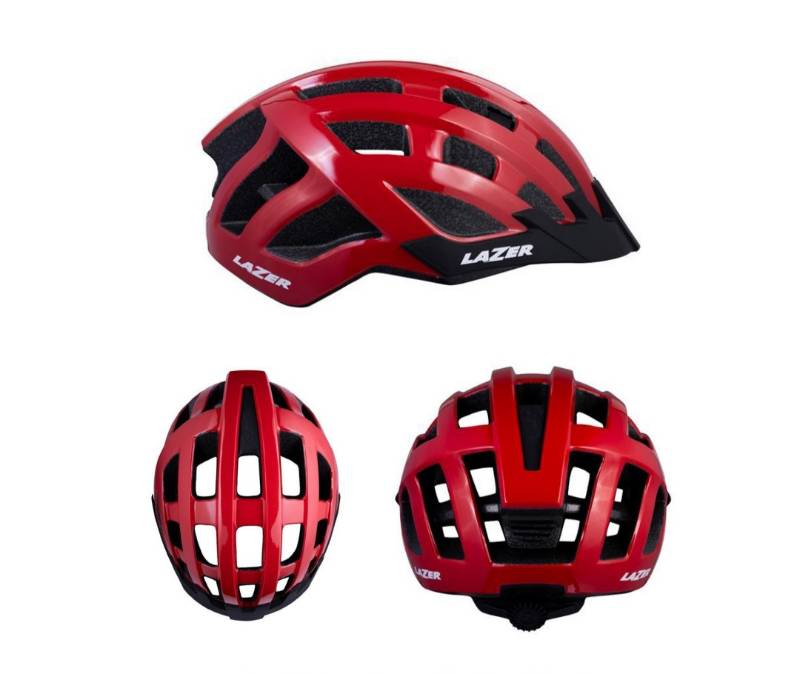 Casco Lazer Compact Rojo