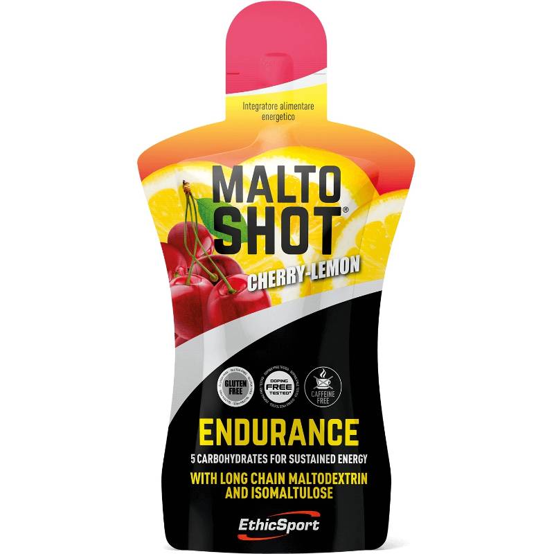 Suplemento Ethicsport MaltoShot Endurance Cereza/Limon 50ml