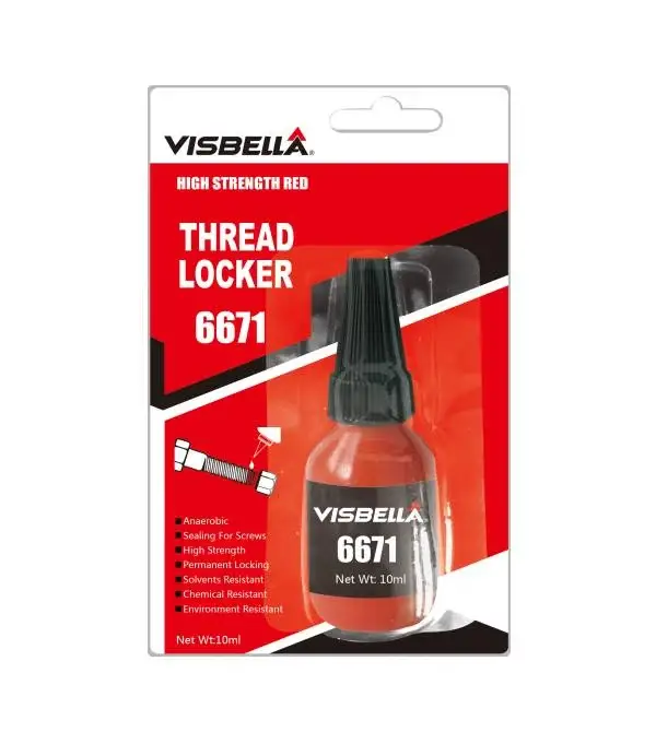 Traba Rosca Visbella Rojo 6671 Fuerte