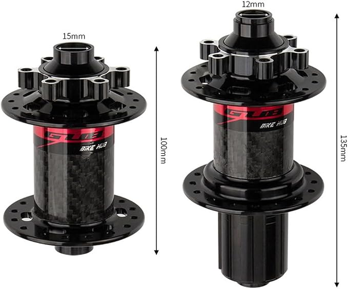 Manzana de Carbono GUB 32H HG 6 Tornillos