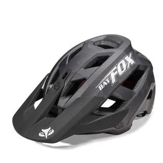 Casco Bat Fox Negro Carbono