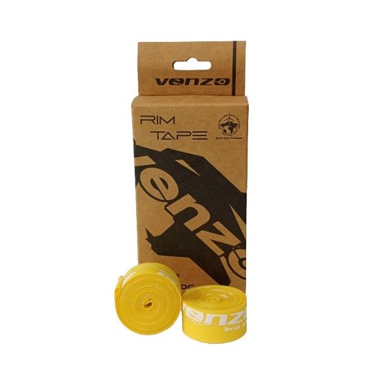 Cinta de Llanta Zefal Venzo Amarilla Rin 700 17mm