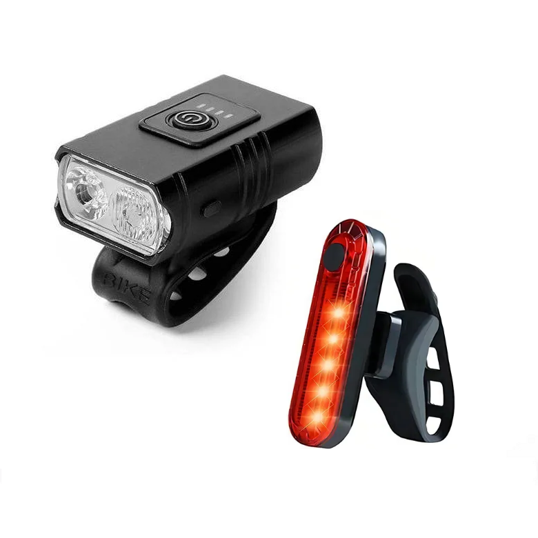 Luz Delantera 600 Lumens Con Luz Trasera