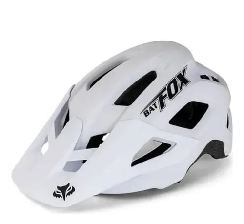 Casco Bat Fox Blanco Mod 1