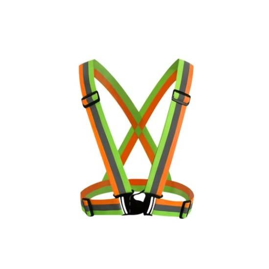 Chaleco Reflectivo de Seguridad Naranja/Verde