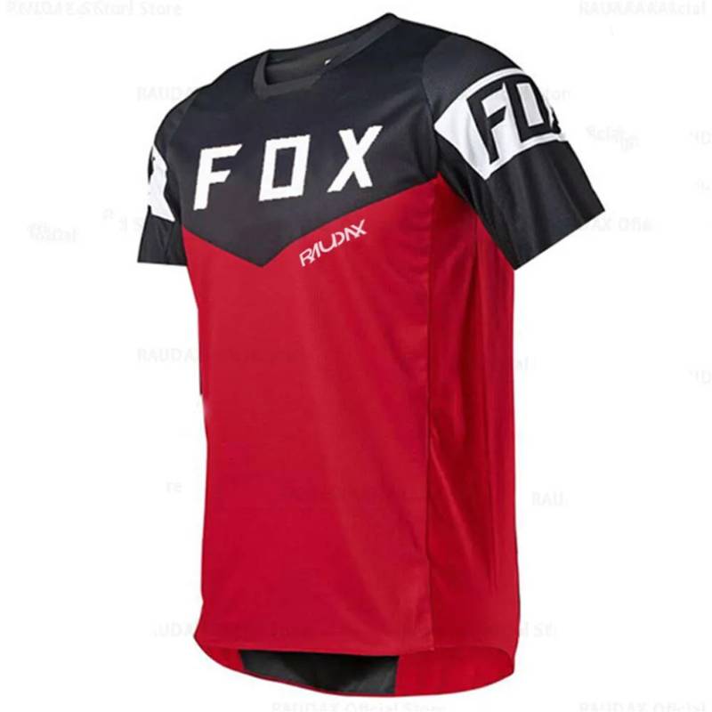 Franela Fox Negro/Rojo/Blanco