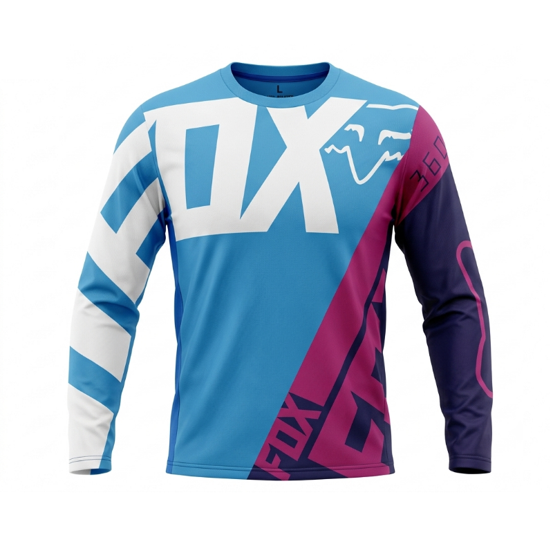 Jersey Fox Azul Morado