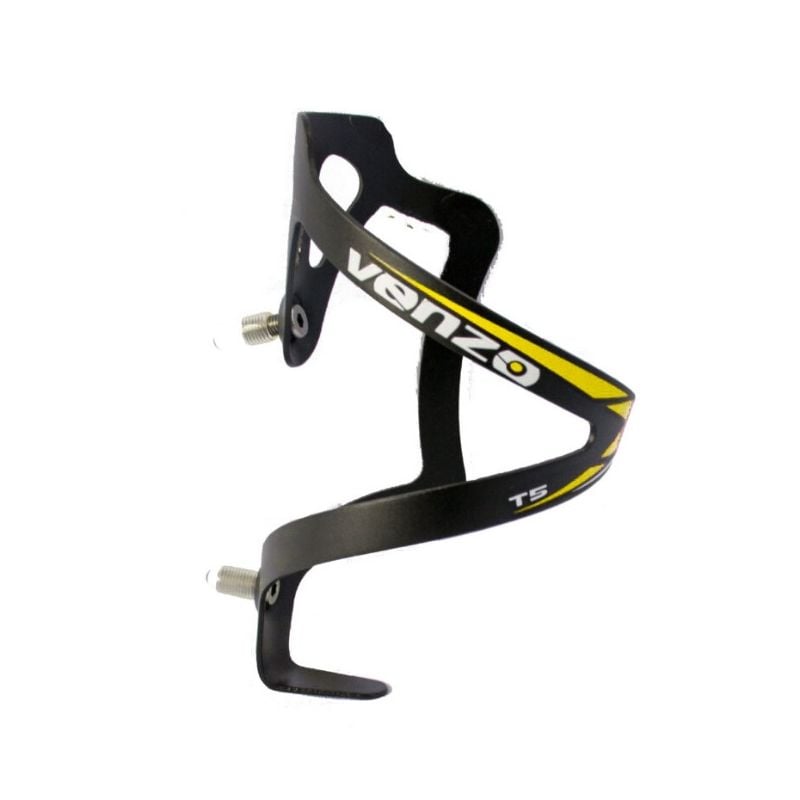 Porta Termo Venzo XC T5 Aluminio Negro/Amarillo