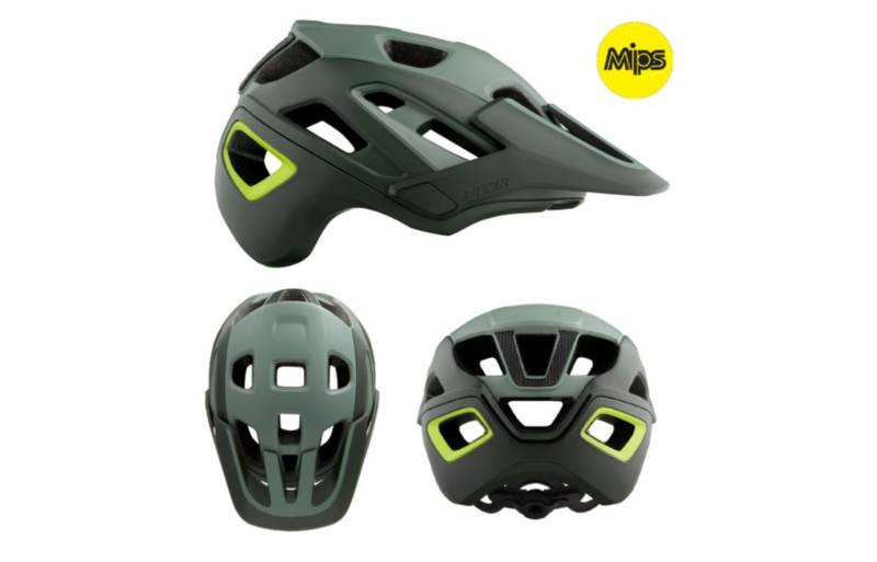 Casco Lazer Jackal Mips Verde