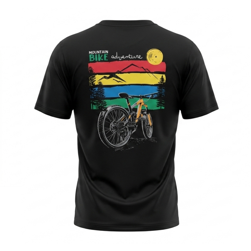 Franela De Algodon Adventure Mountain Bike