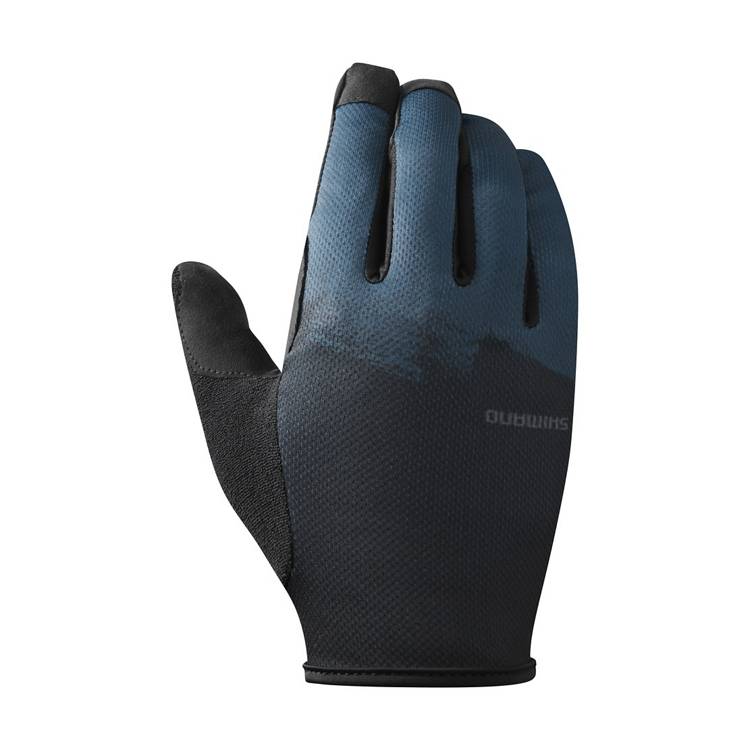 Guante Shimano Trail Azul Oscuro