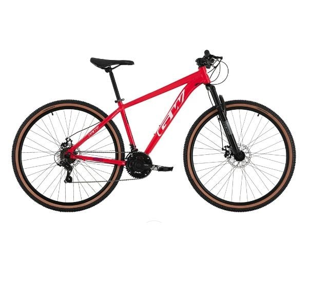 Bicicleta 29 GW 21 Velocidales Rojo