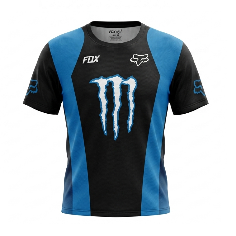 Franela Fox Monster Azul