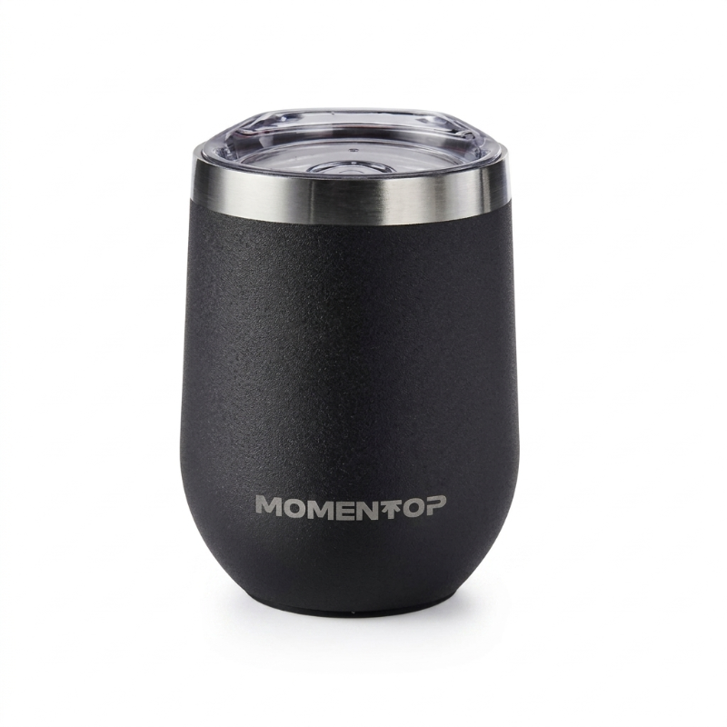 Termo Momentop Tumbler Double Black 12oz 355ml