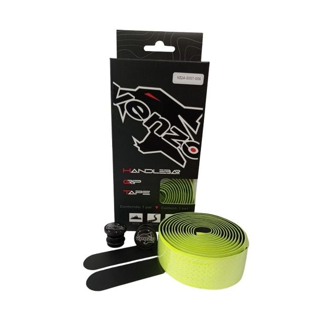 Cinta de Volante Ruta Venzo Amarillo Fluorescente