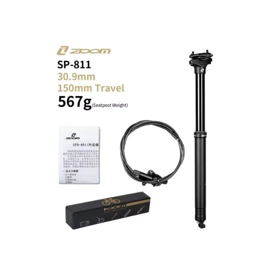 Dropper 30.9 x 443mm Recorrido 150mm Zoom Cableado Interno