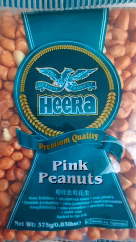 Heera pink peanuts 375gr