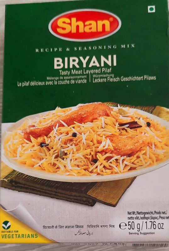 Shan Biriyani Masala 50gr