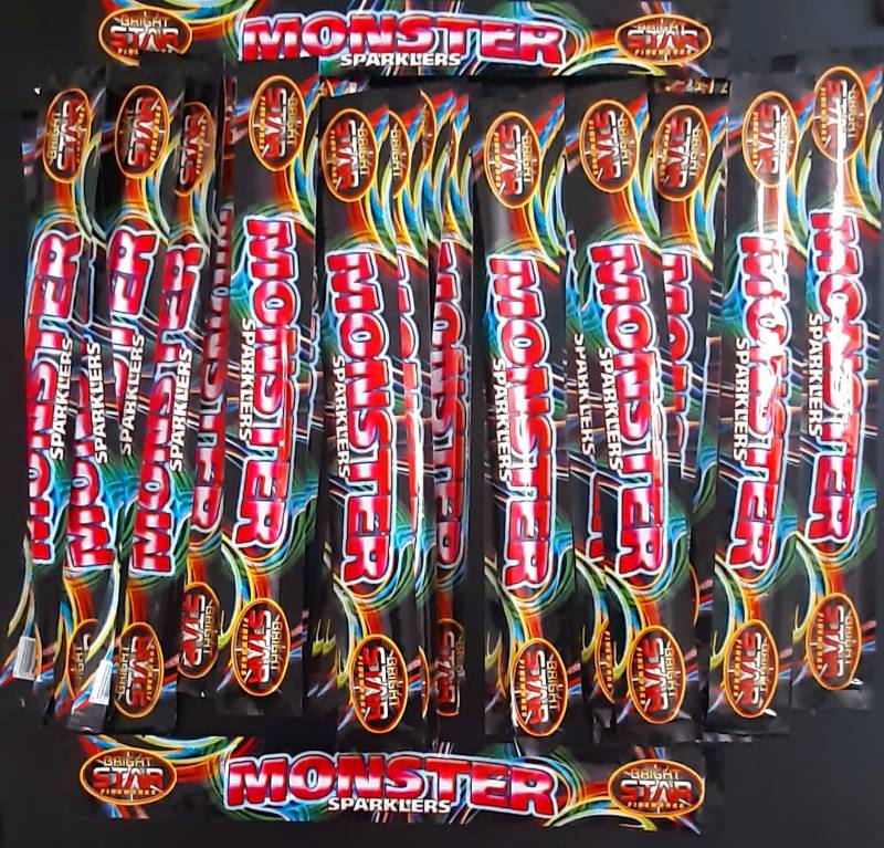 Monster Sparklers 35cm (4pcs)