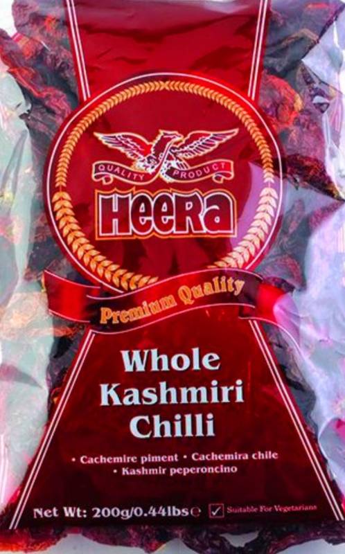 Kashmiri Chilli Whole 200gr