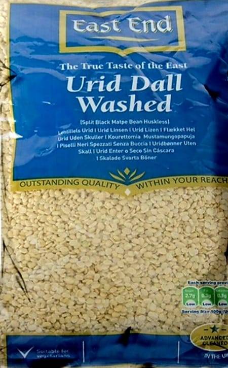 East End Urid dal washed Split 2kg