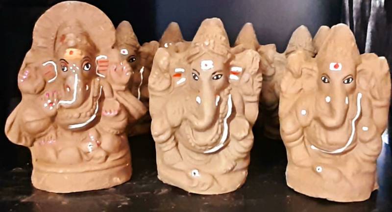 7 Inch - Clay Ganesh Idol