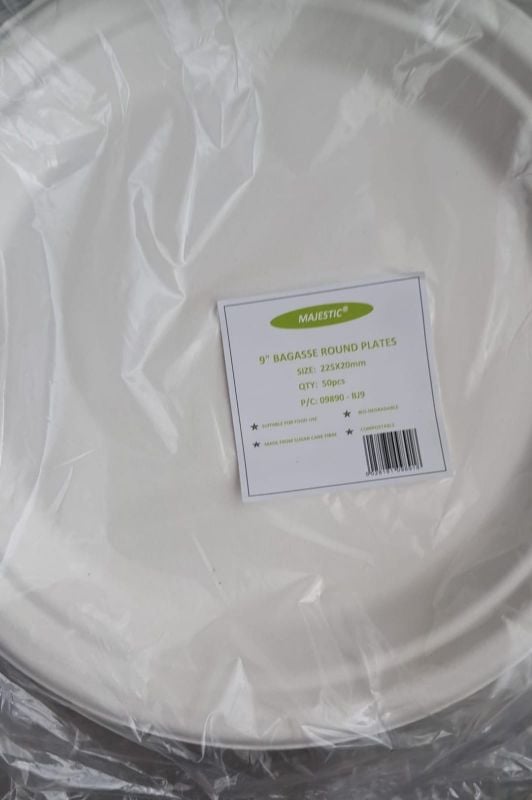 Disposable plates(round) - tiffin plates