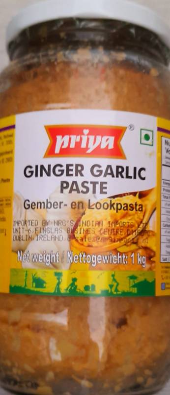 Priya Ginger Garlic Paste 1kg